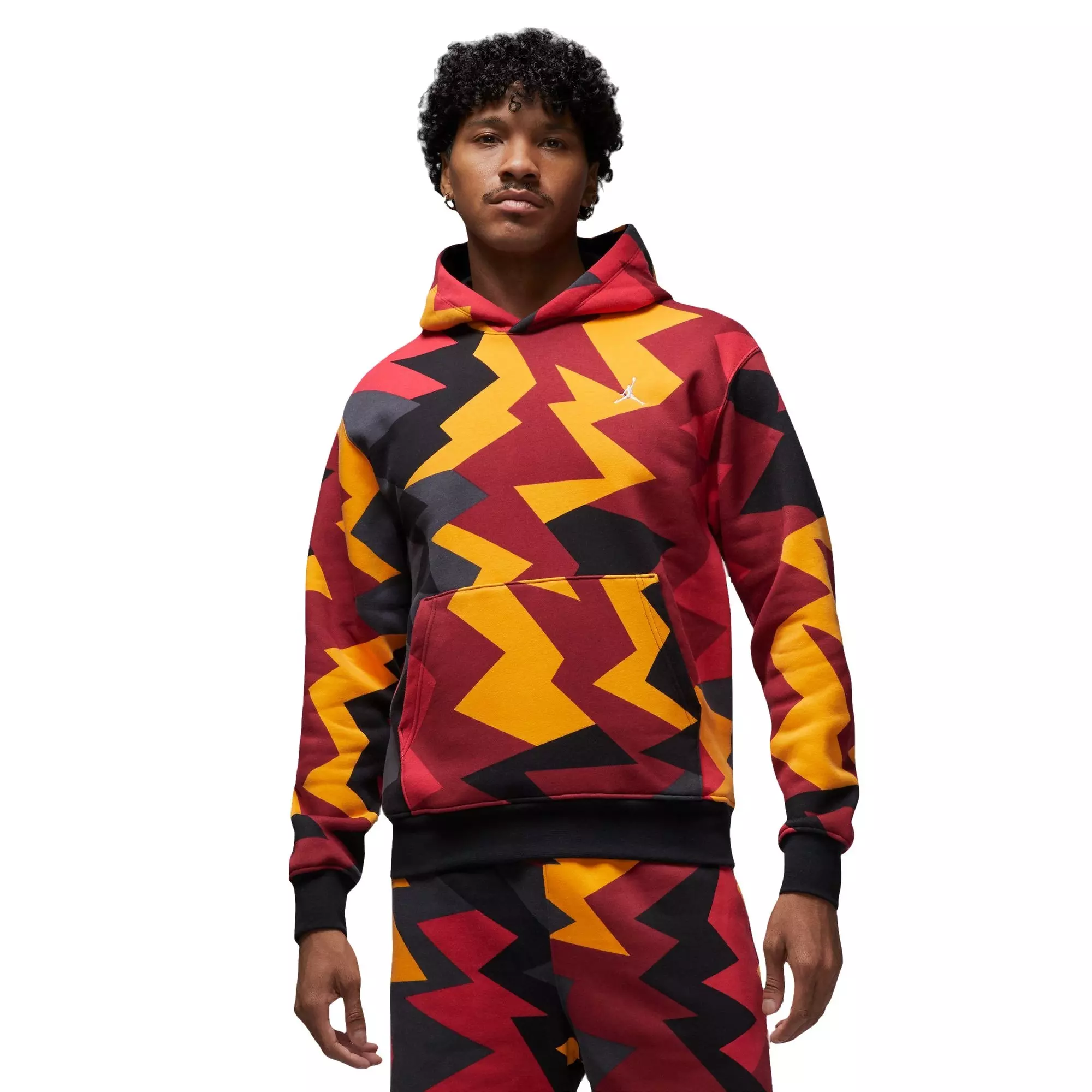 Jordan flight hoodie online red